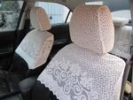 Car Half Seat Cover Lace – 4 Pieces Set: Add Elegance and Protection to Your Car Seats - Image 2