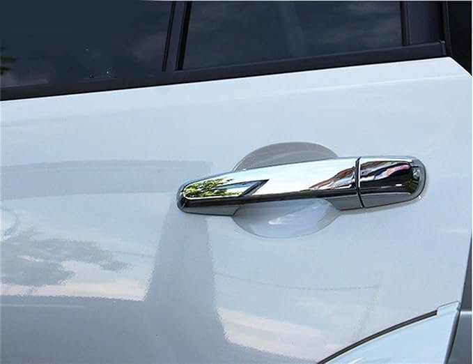 51oTWHoWfkL._AC_SX679_.jpg Chrome Car Door Handle ABS Cover 4 pieces - Image 1