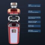 Car Ashtray Lighter Detachable Solar Powered/USB Rechargeable - Image 10