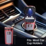 Car Ashtray Lighter Detachable Solar Powered/USB Rechargeable - Image 11