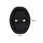 4PCS Car Door Lock Protective Silicone Covers - Shock-Absorbing Pads for Car Door Lock Buckle Protection - Image 11