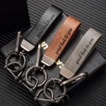 High-Quality Leather Key Ring – A Stylish Accessory for Car and Bike Lovers