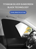 Magnetic Car Side Window Sunshade – Ultimate UV Protection, Heat Reduction & Privacy Shield