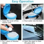 Car Windshied Washing Tablet 6 pcs set