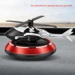 Helicopter Solar Perfume for Car Dashboard Decor - Image 2