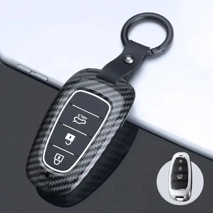SG217-3.webp Carbon Fiber Remote Cover for Hyundai Tucson - Image 1