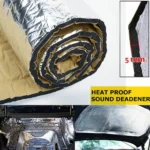 Car Heat and Sound Proofing Insulation  Foam –  Waterproof & Fire Resistant (140*100 cm))