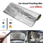 Car Heat and Sound Proofing Insulation  Foam –  Waterproof & Fire Resistant (140*100 cm)) - Image 2