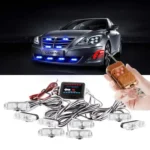 Car Remote Control LED Strobe Grill Light - Image 2