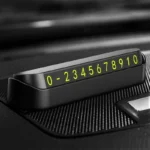 Car Temporary Parking Phone Number Plate - Image 3
