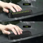 Car Temporary Parking Phone Number Plate