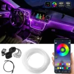 Car Interior Ambeint Stripe Light – RGB Interior Decorative Light (App Controlled)) - Image 2
