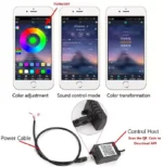 Car Interior Ambeint Stripe Light – RGB Interior Decorative Light (App Controlled)) - Image 3