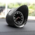Carbon Fiber Clock for Car Dashboard - Image 2
