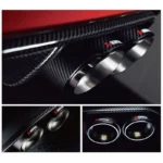 Carbon Fiber Muffler Tip 1 piece - Image 3