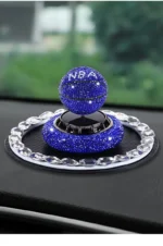 Car Solar Rotary Diamond Basketball Perfume - Image 2
