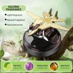 Car Solar Aircraft Perfume and Showpiece – Airplane Helicopter Car Aromatherapy Long-lasting Perfume - Image 2