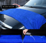Car Cleaning and Drying Microfiber Towel (Blue) 60*160cm - Image 3