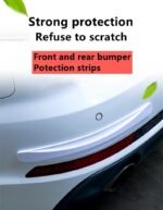 Car Bumper Protector Rubber Stickers, Anti-Scratch Sticker 2 pcs - Image 4