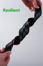 Car Bumper Protector Rubber Stickers, Anti-Scratch Sticker 2 pcs - Image 2