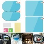 Car Mirror and Window Anti Rain Film 4pieces set - Image 3