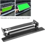 Carbon fiber license plate holder- Car Hanging plate holder - Image 2