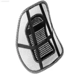 Comfortable Lumbar Mesh Cushion for Driving- Black Mesh Back Support for Car- NO 1 - Image 2